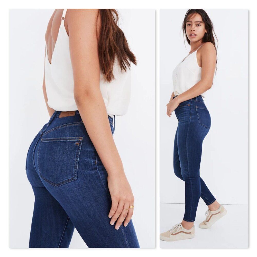✨ MADEWELL ✨ Curvy High-Rise Skinny Jeans in Danny Wash - [Size 24x28]